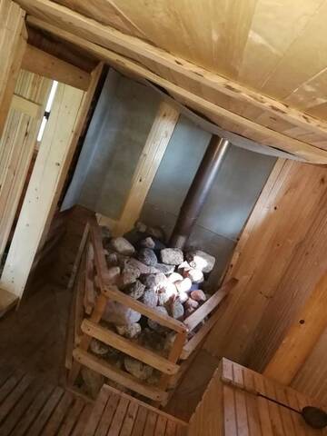 Фото номера Четырехместный номер с террасой Кемпинги Lazdininku poilsiaviete (Camping) г. Darbėnai 22